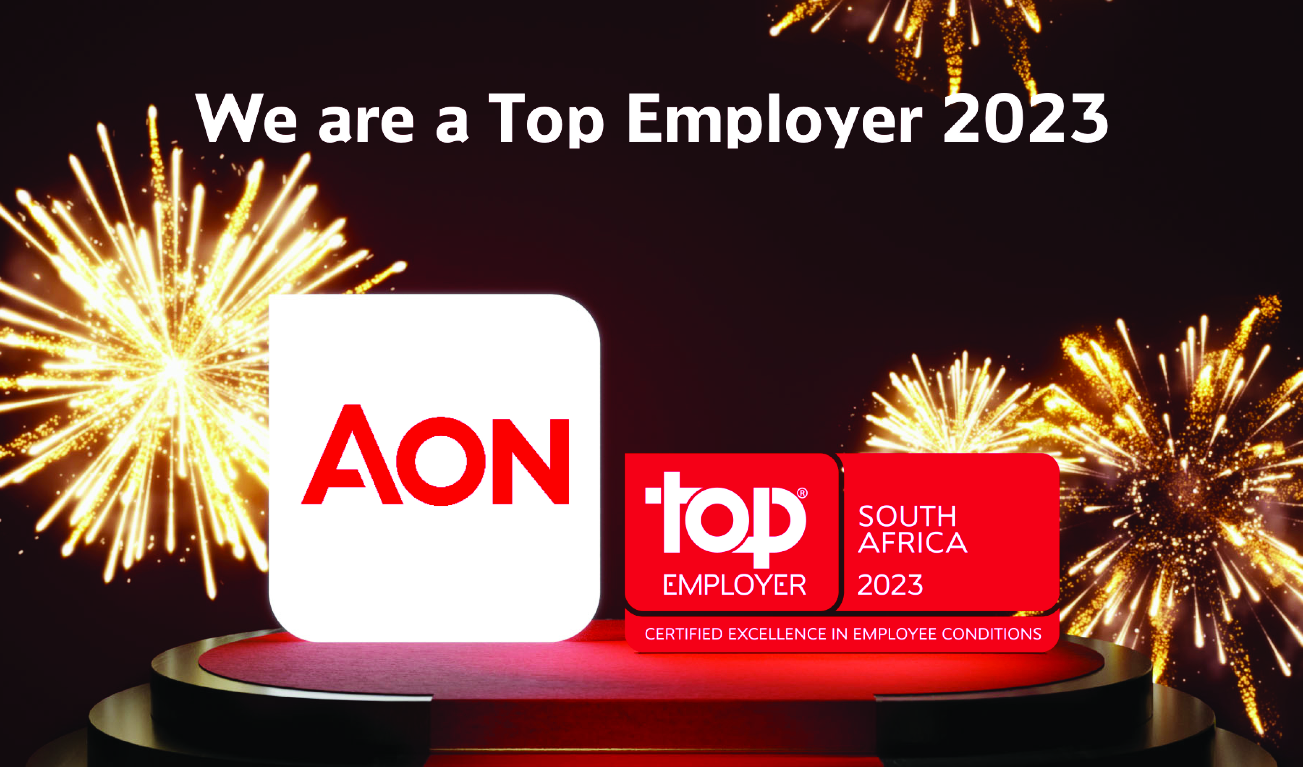 Aon South Africa is recognised as a Top Employer 2023 in South Africa 